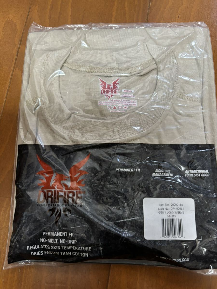 米軍 実物DRIFIRE/ドライファイア ロングスリーブ デッドストック　M