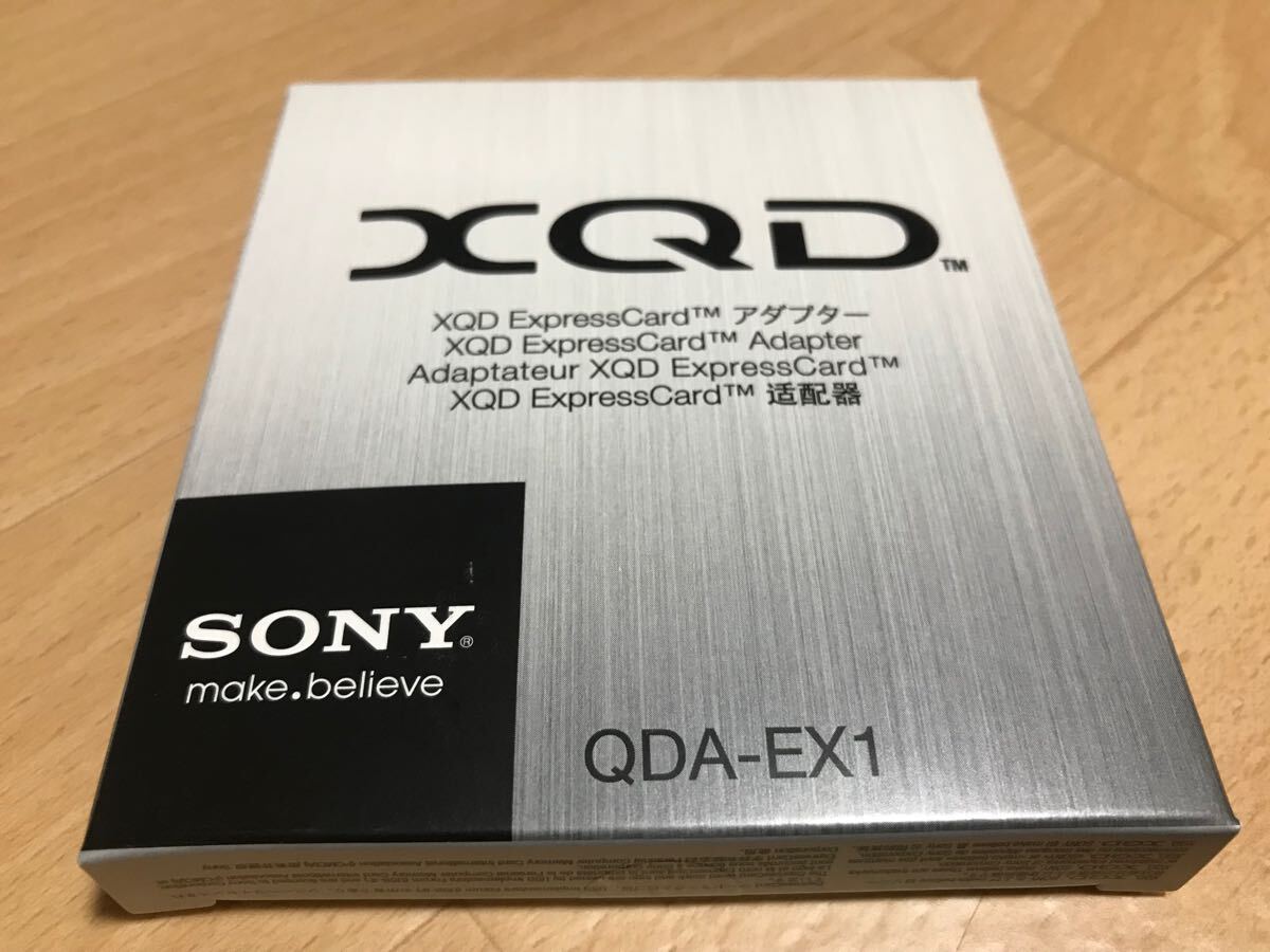 【新品】 SONY QDA-EX1 XQD SxS 放送専用 ExpressCard 変換アダプター