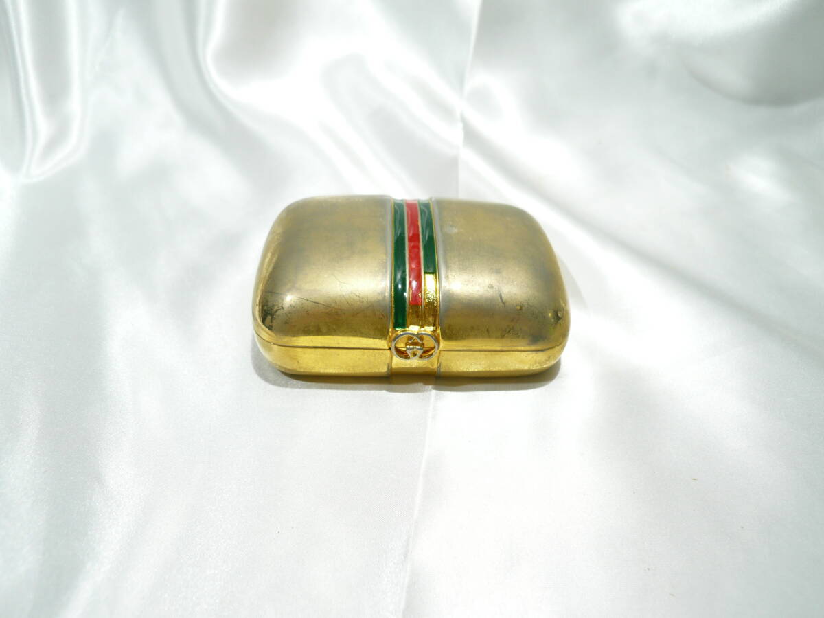 ☆GUCCI グッチ 金属製 小物入れ ジュエリーケース ☆
