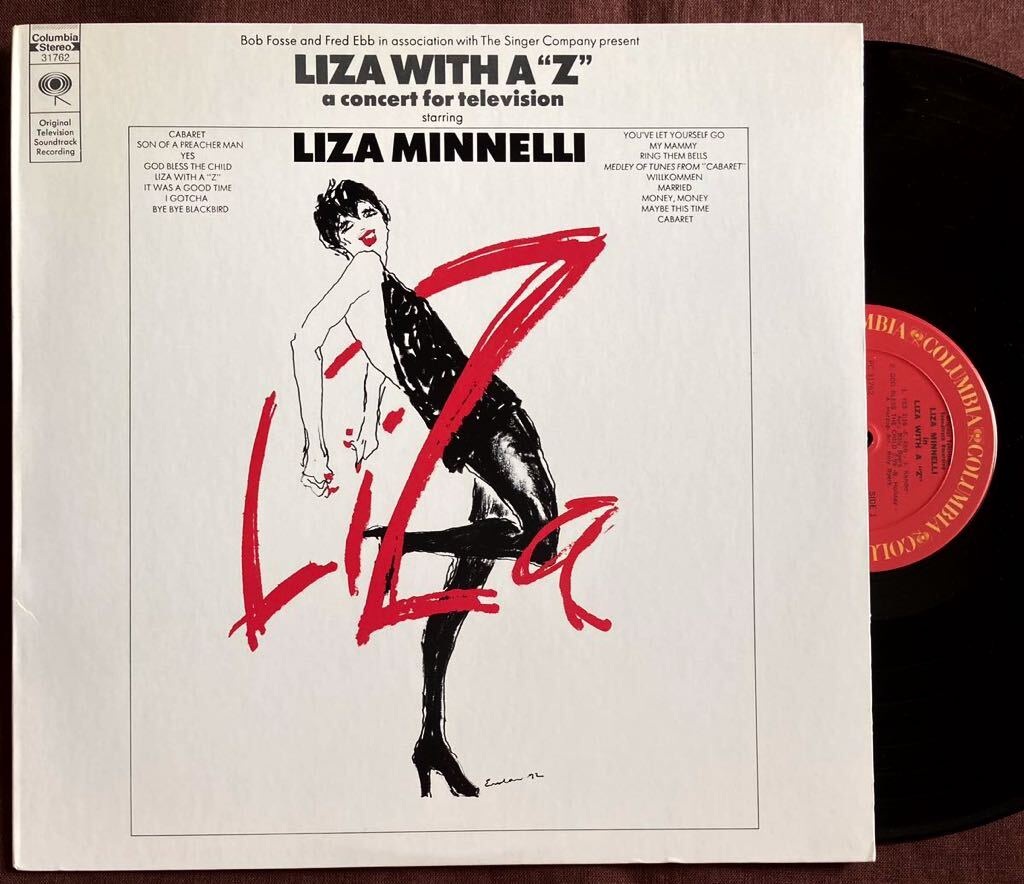 ライザ・ミネリ/LIZA MINNELLI/コンサート・フォー・テレヴィジョン/BOB FOSSE/FRED EBB/JOHN KANDER/ミュージカル/スタンダード曲/1972年