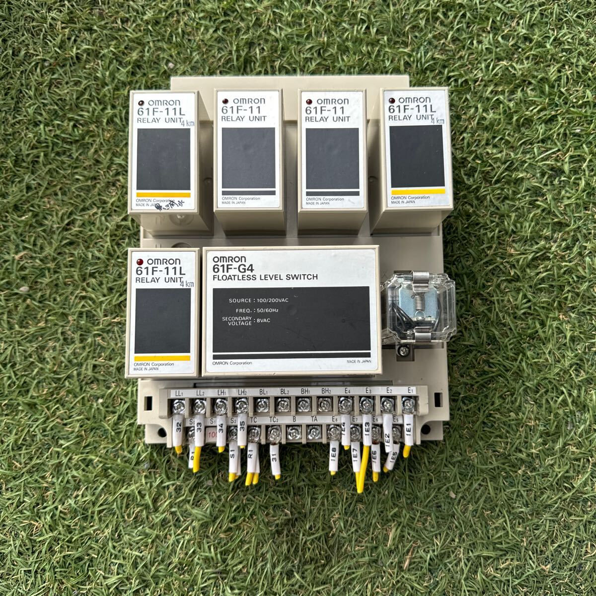 4K179 OMRON(オムロン) フロートなしスイッチ ベースタイプ 61F-G4 ** 61F-11L 5個　動作保証