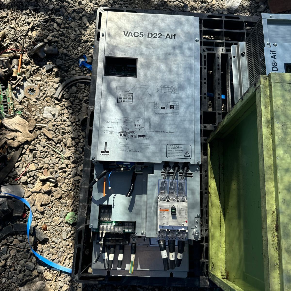 4K222 OKUMA オクマ VAC5-D22-Aif スピンドルドライブ 動作保証付き