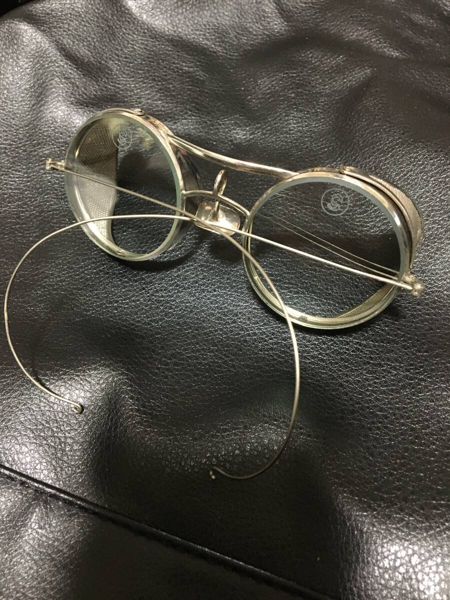 C1909 KING'S SAFTY GOGGLE I-SAFE First American Goggle 最初期のアメリカンゴーグル　箱無し