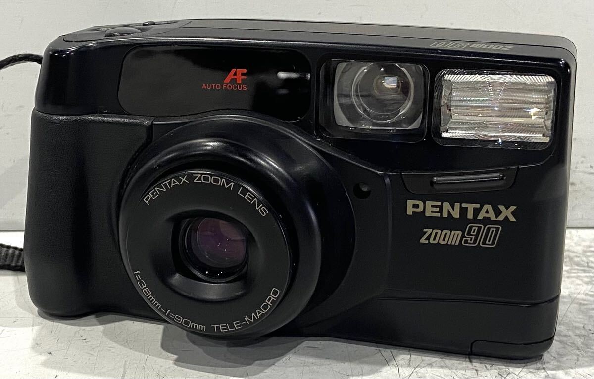 241028E☆ PENTAX ZOOM 90 コンパクトフィルムカメラ ♪配送方法＝おてがる配送宅急便(EAZY)♪