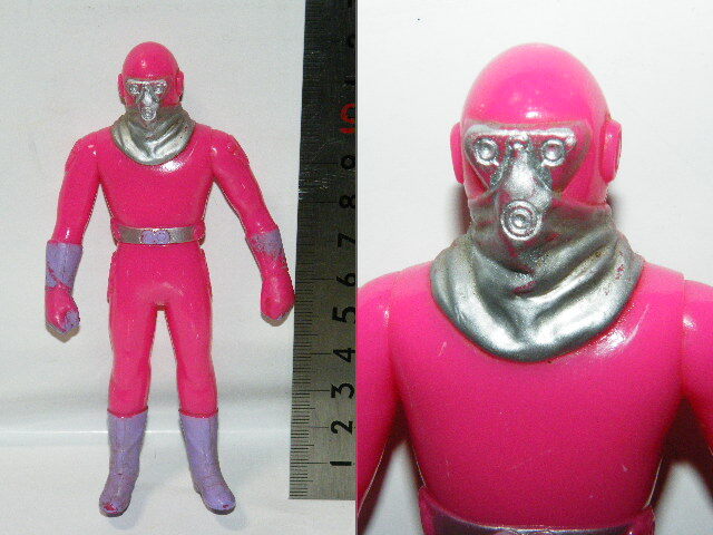 x品名x レトロ年代品ユタカ1996年 激走戦隊カーレンジャー ワンパー 戦闘員 怪人 ソフビ人形フィギュア 日本製♪戦隊 特撮ヒーロー敵 悪役