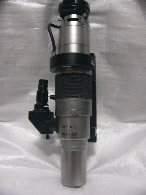 ★動作保証★ Keyence VH-Z500R+VH-Z500T 500-5000倍 高性能ズームレンズ マイクロスコープ用