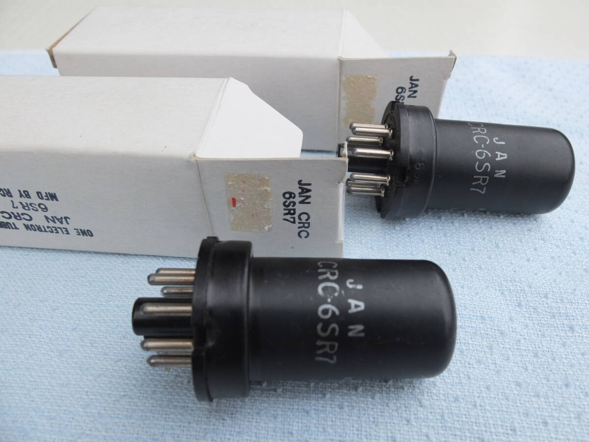 真空管　６ＳR７　RCA製　JAN　２本