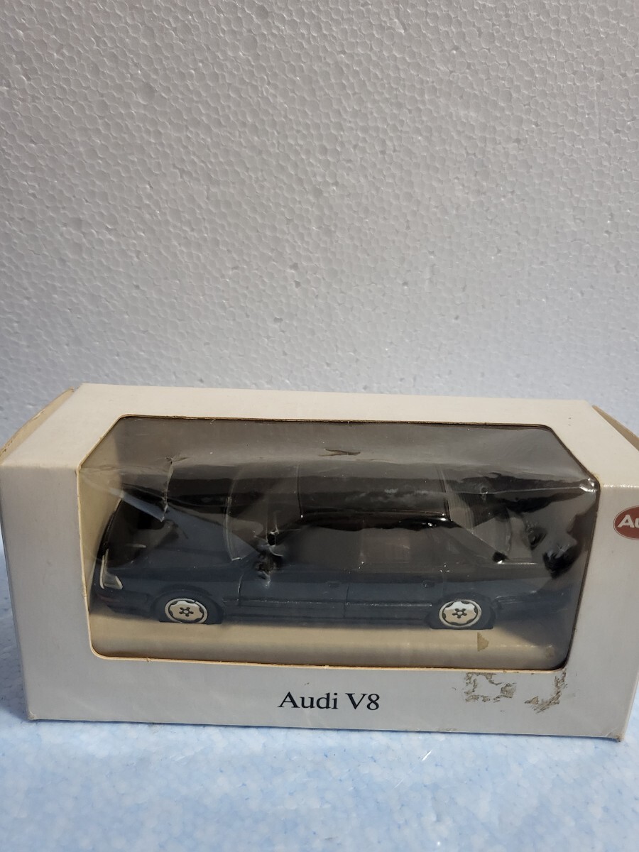 絶版ミニカー Audi特注品 SCHABAK シャバク Audi V8 1/43 アウディV8 ドイツ製 NO.1024