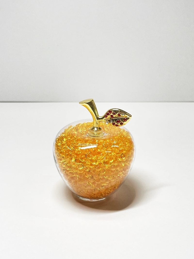 新品 ガラス クリスタル アップル リンゴ インテリア 雑貨 小物 飾り プレゼント ギフト 置物 ガラス かわいい おしゃれ コレクション