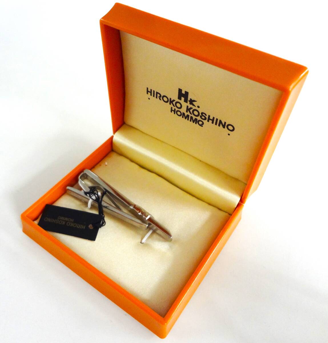HIROKO KOSHINO HOMME ヒロコ コシノ ネクタイピン シルバー HT2003 未使用品