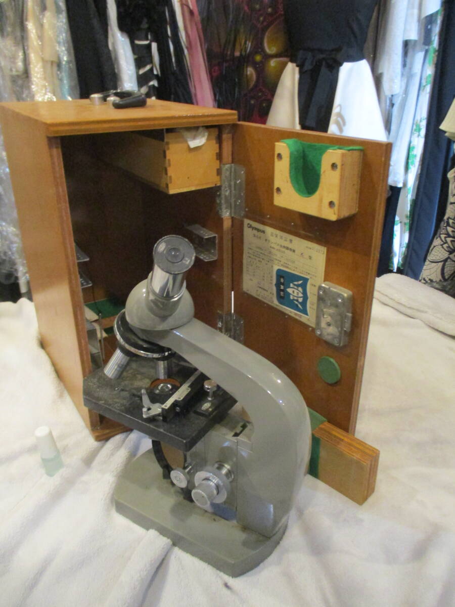 中古 オリンパス OLYMPUS K型 顕微鏡-B