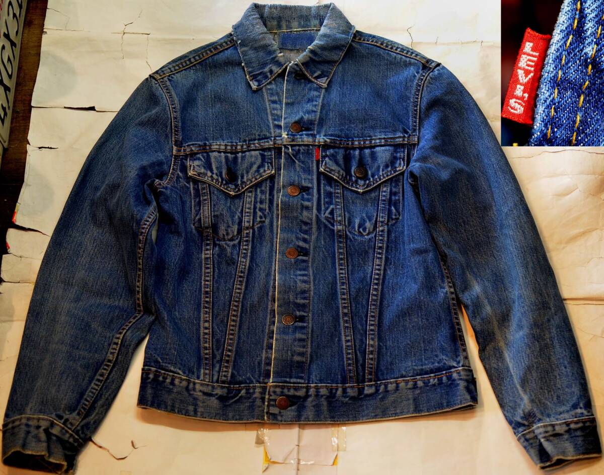 D109/LEVIS70505ビッグE ヴィンテージ オリジナル 色落ち抜群！