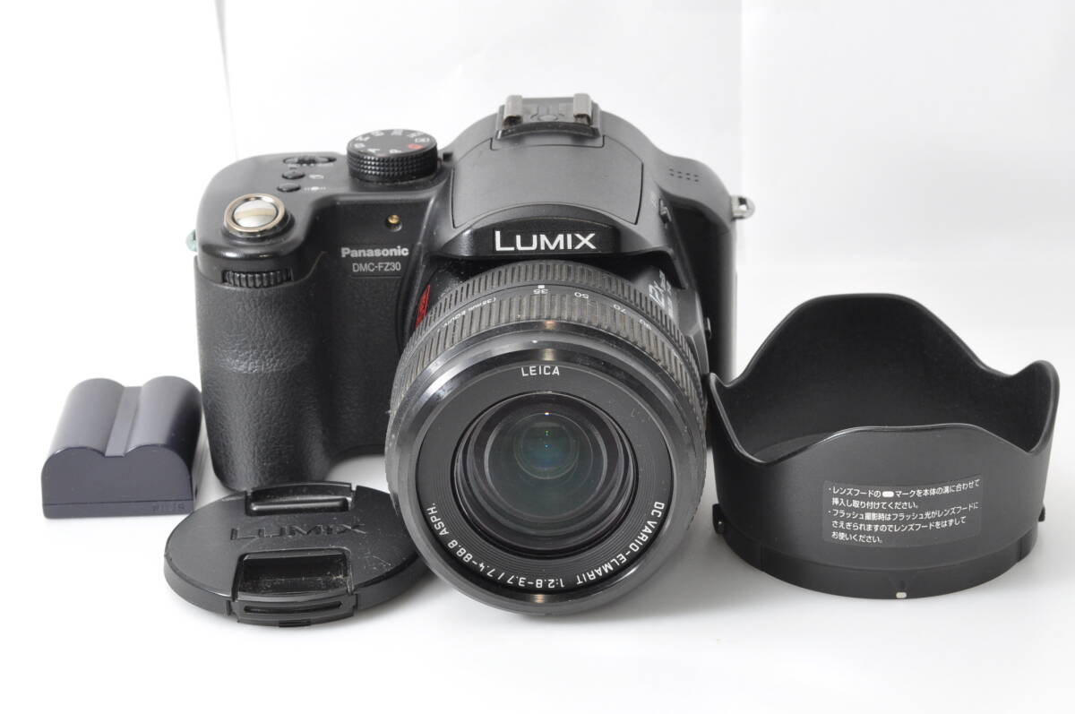 外観きれい パナソニック Panasonic LUMIX DMC-FZ30 ♯A5833
