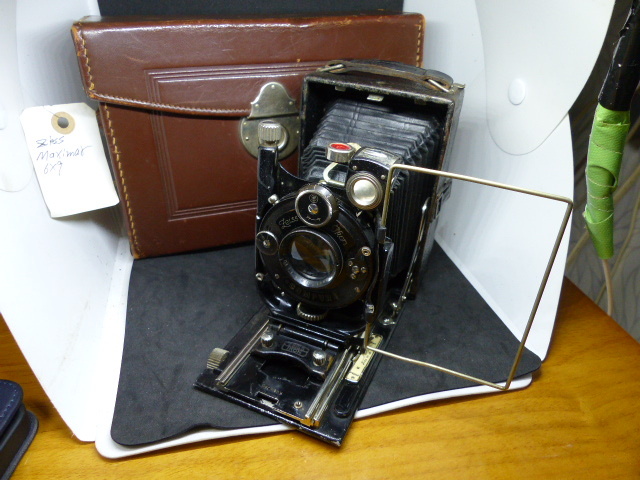 ZEISS MAXIMAR 6×9 本革ハードケース付 現状品