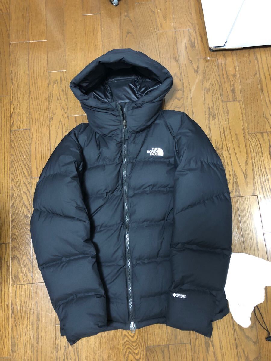 美品　ノースフェイス ダウンジャケット 黒 ND91915 サイズL ビレイヤーパーカ ダウン THE NORTH FACE JACKET ヌプシ