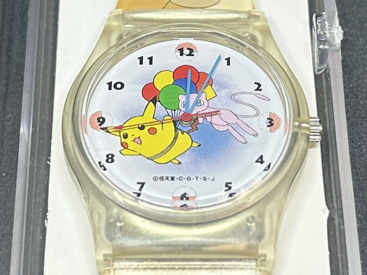 ANAのポケモンウォッチ(未使用)/ポケモン/カビゴン/コダック/トゲピー/プリン/ゼニガメ/ピカチュウ/ミュウ/ミューツー