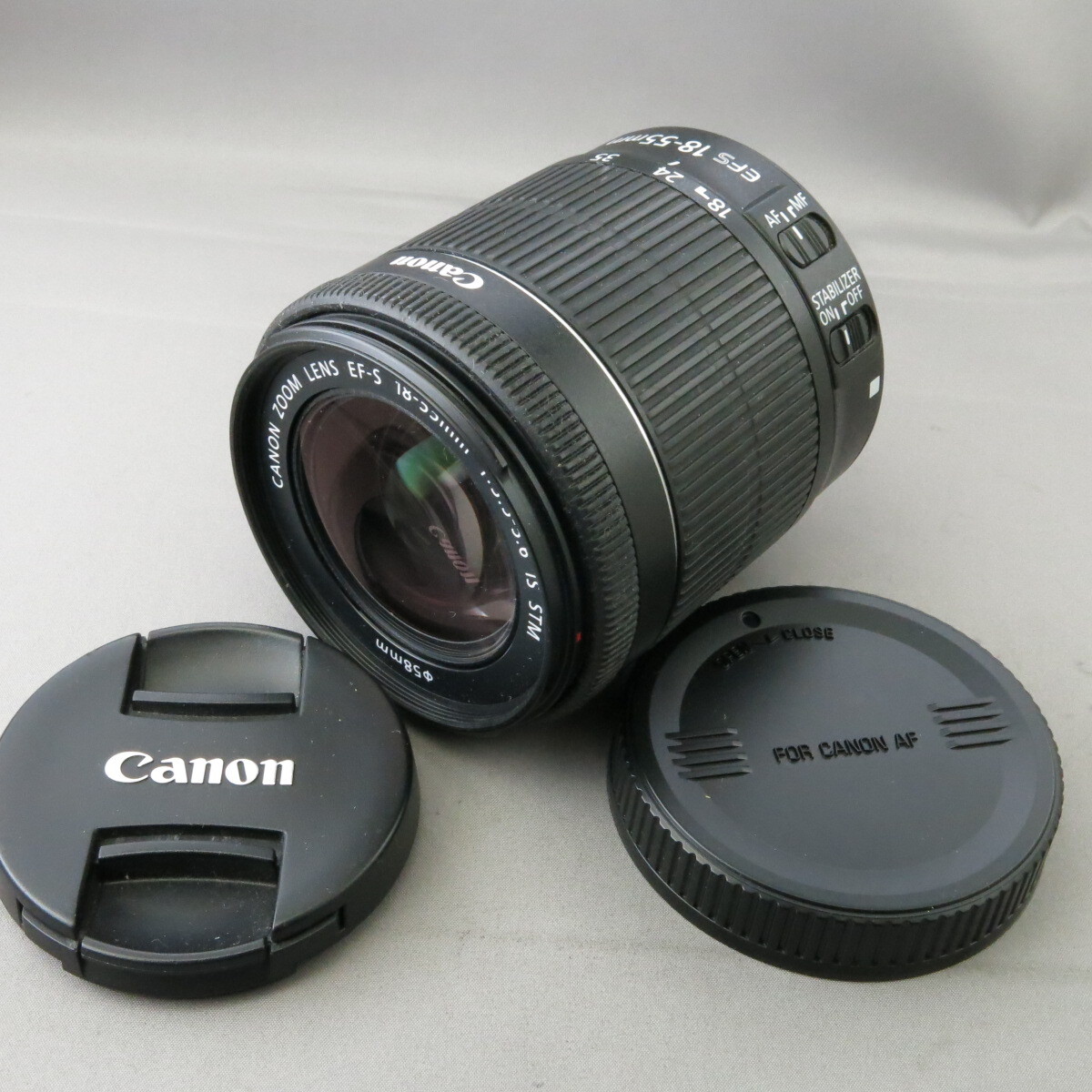 Canonキャノン　キヤノン　EF-S18-55mmF3.5-5.6IS STM　キヤノンＥＦマウントAPS-Cサイズセンサー用★NO.8672