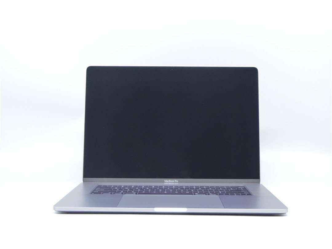 中古　MacBook ProA1990グレー　英語キーボード　ロジックボードと本体止めネジなど欠品　詳細不明ノートPCパソコン　ジャンク品　送料無