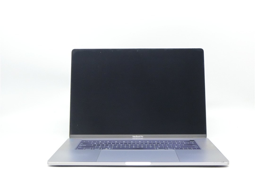 中古　MacBook ProA1990グレー　英語キーボード　ロジックボードと本体止めネジなど欠品　詳細不明ノートPCパソコン　ジャンク品　送料無