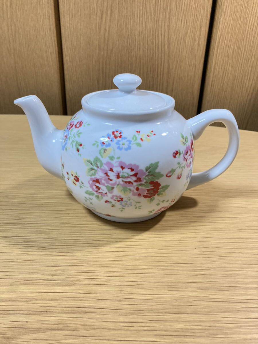 ▼キャスキッドソン≪ティーポット 1個≫陶器製 花柄 Cath Kidston