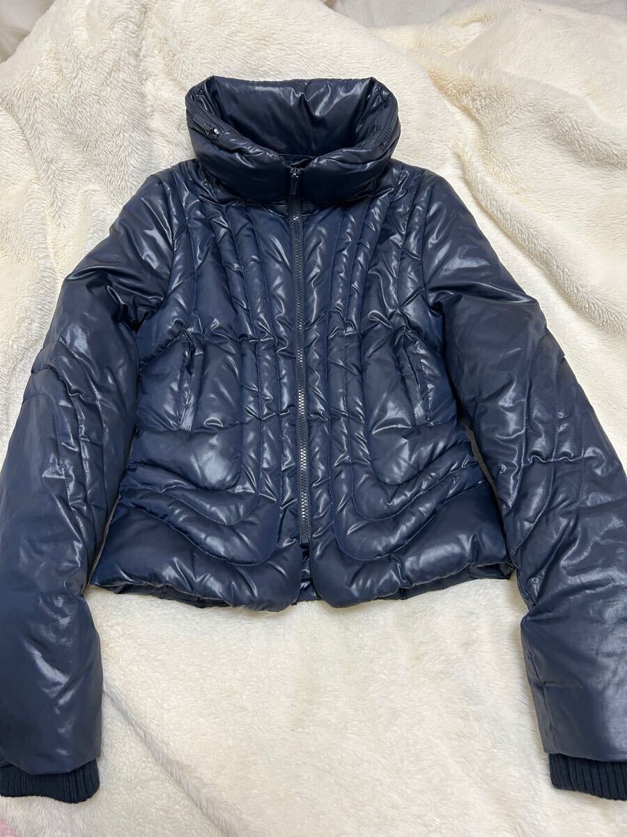BEBGMAXAZRIA ダウンジャケット　ネイビー ダウンジャケット