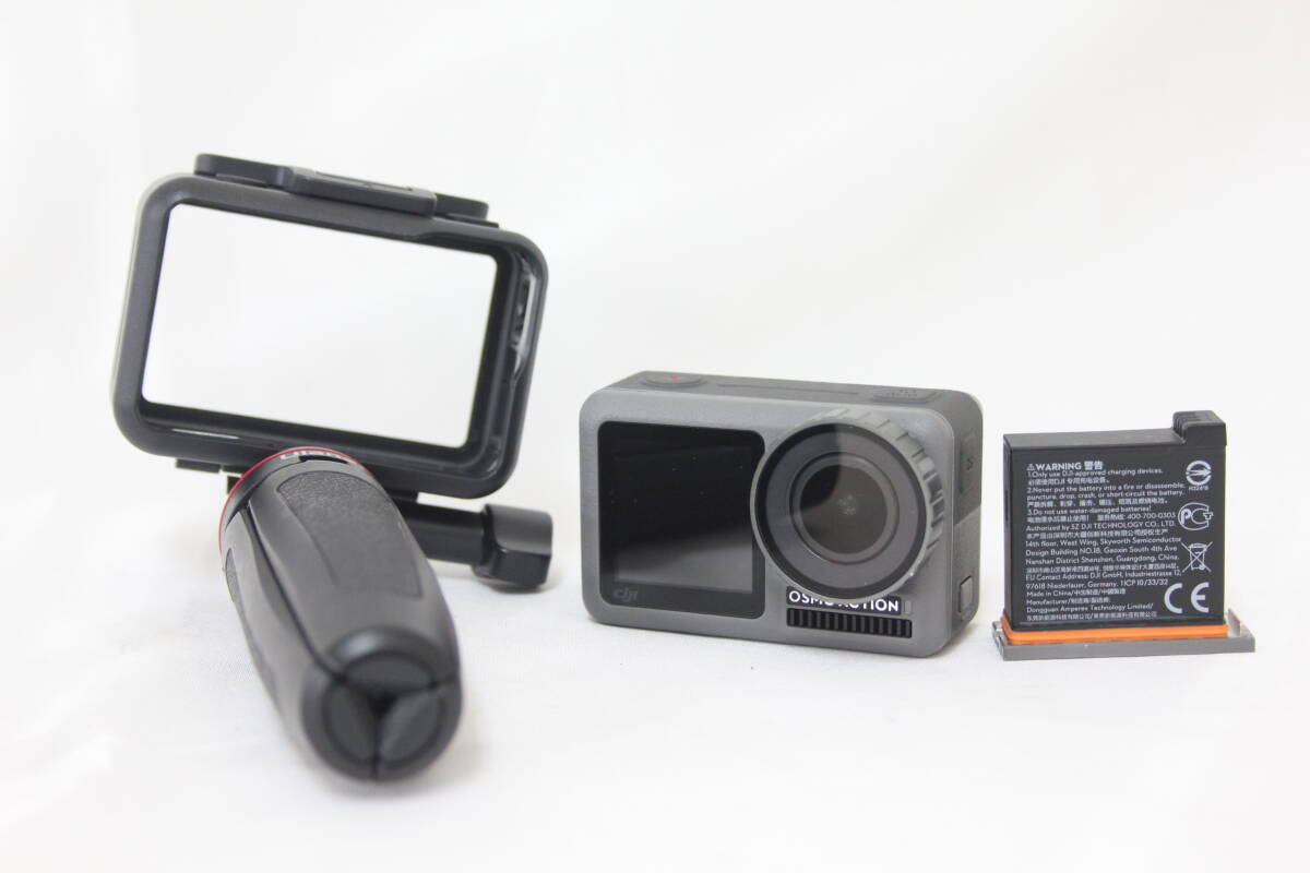 【美品 返品保証】 dji OSMO Action アクションカメラ v8294