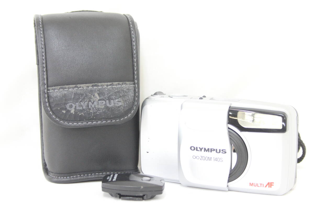 【返品保証】 オリンパス Olympus ∞ZOOM 140S ZOOM 38-140mm ケース付き コンパクトカメラ v8927