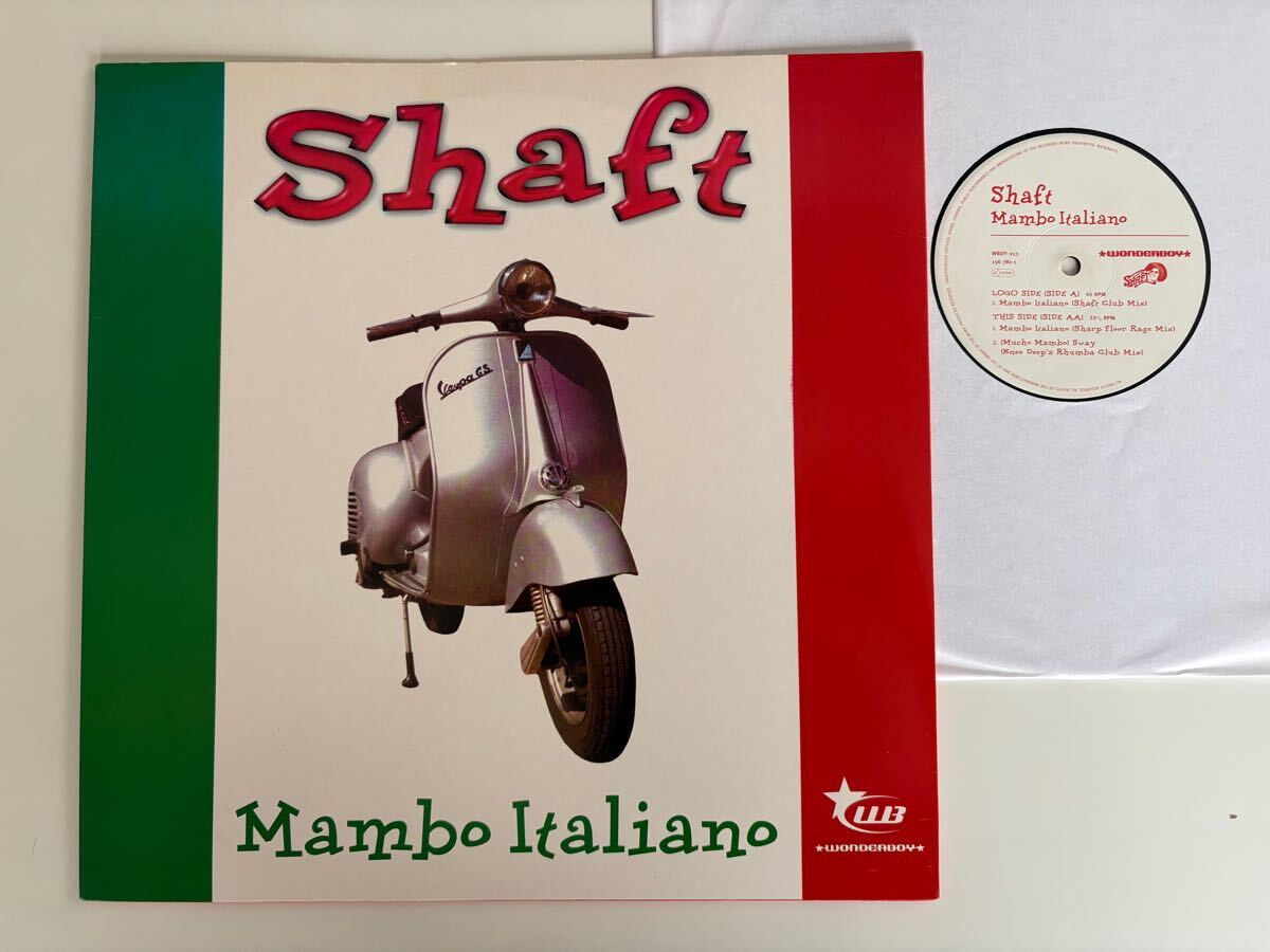 【UK Ori】Shaft / Mambo Italiano 3Mix 12inch WBOY017 Rosemary Clooney マンボ大名曲カヴァー,SKEEWIFF,ブーガルーラテン,シャフト,