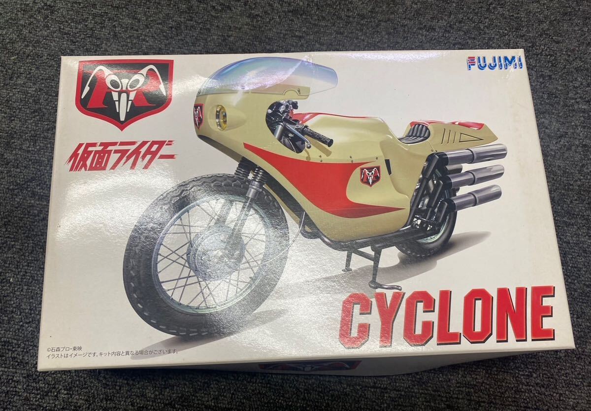 A6394 仮面ライダー旧１号・サイクロン号１/12 SCALE プラモデル　フジミ　スーパーヒーローシリーズ