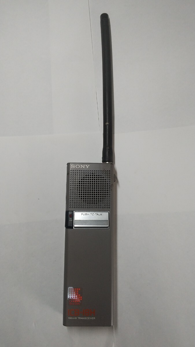 K644 SONY ICB-18H WIDE BANND RECEIVER トランシーバー/無線機/受信機/ソニー/ 動作未確認 現状品 JUNK 