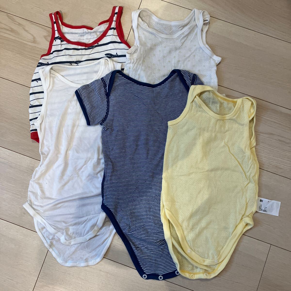 肌着 ベビー 下着 ベビー肌着 まとめて　UNIQLO 80センチ