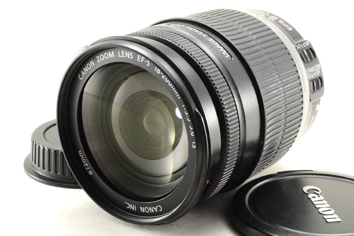 【並品・訳アリ】Canon キャノン EF-S 18-200mm F3.5-5.6 IS #4719