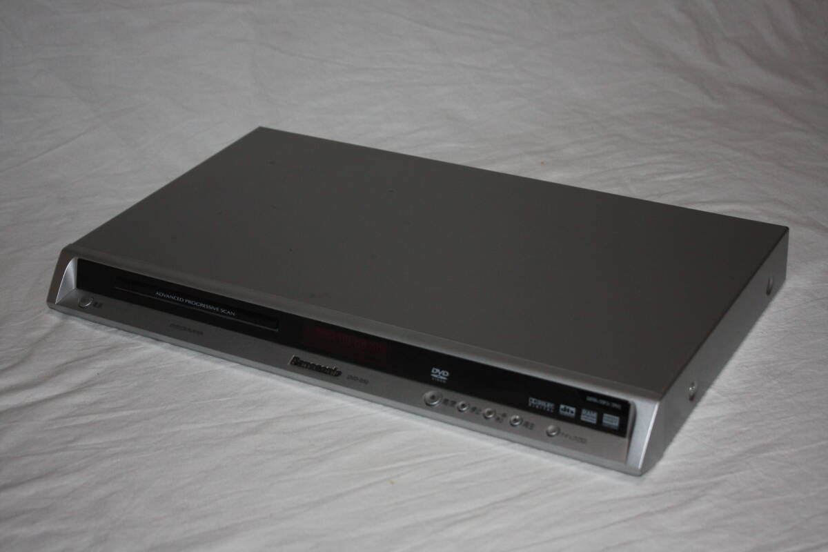 Panasonic　DVD-S50 正常動作品 DVDプレーヤー　（検索：パナソニック/BDプレーヤー/ブルーレイプレーヤー）