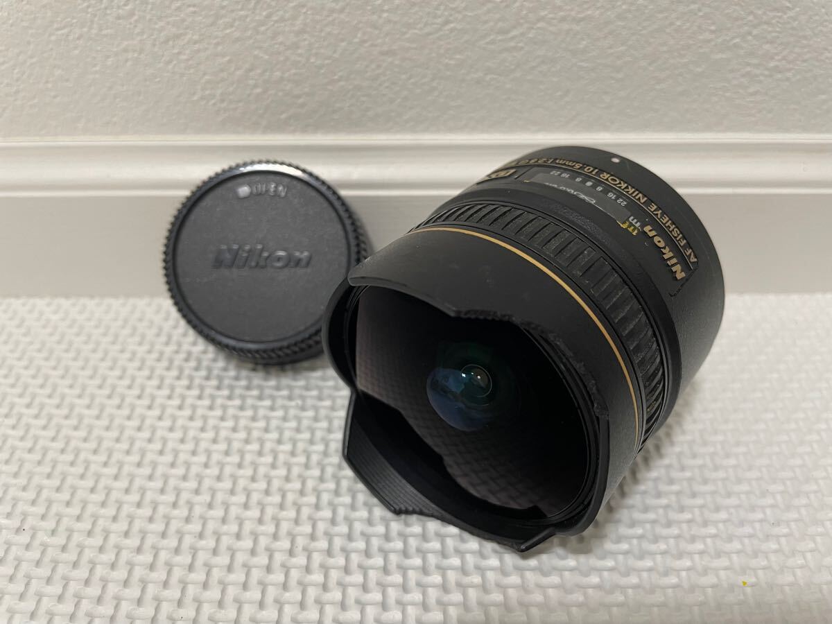 【動作確認済】Nikon　AF FISHEYE　NIKKOR　10.5㎝　F2.8　G　ED　DX