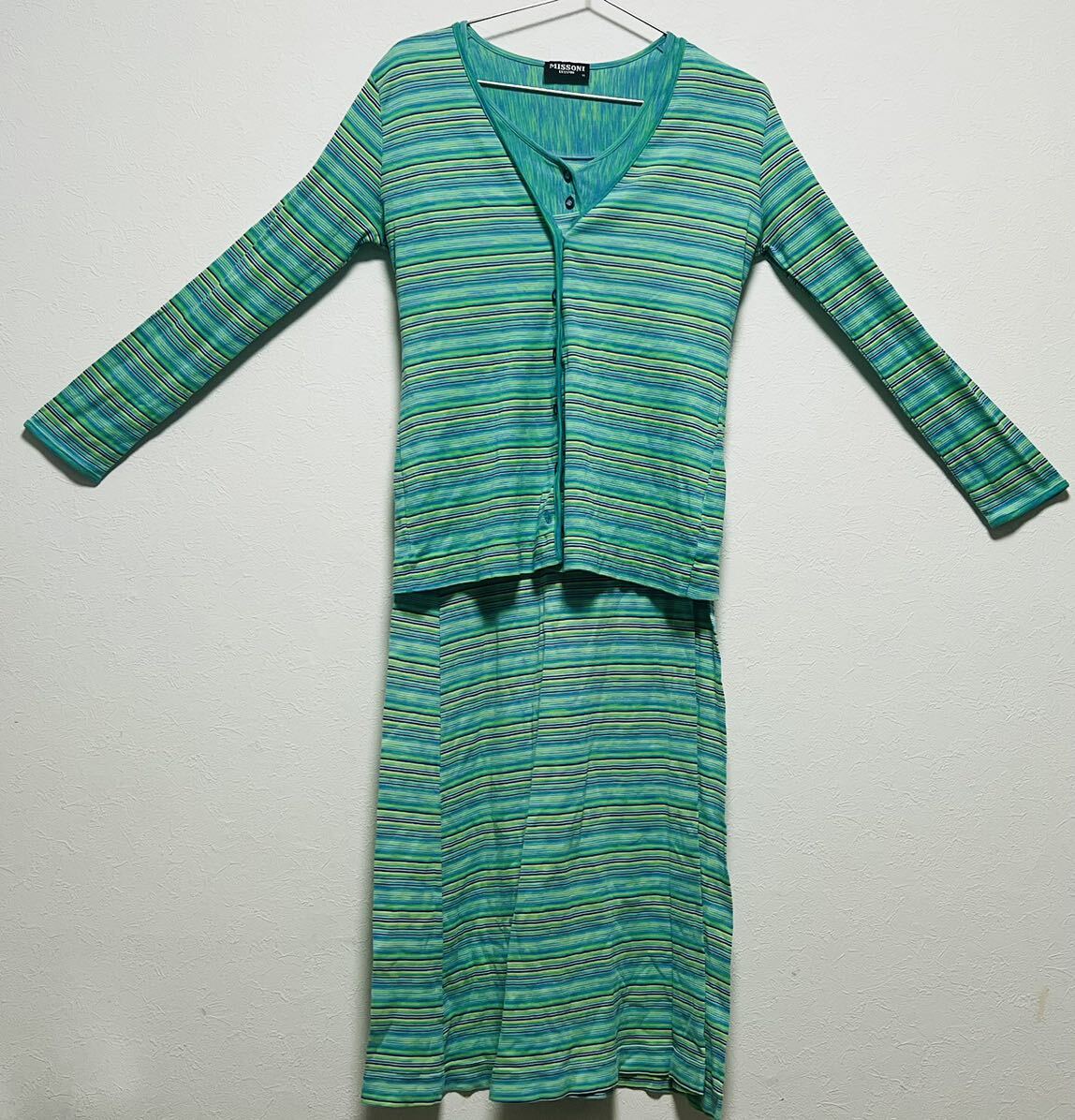 MISSONI(ミッソーニ)ワンピース.カーディガン セット の出品セットアップ 