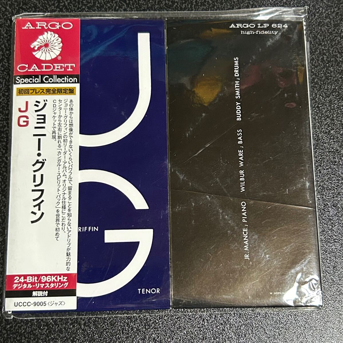レア盤！紙ジャケ★JOHNNY GRIFFINジョニー・グリフィン「JG」初回限定カンガルースピリットパック　即決オマケ付