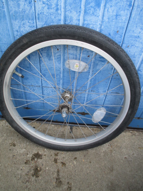自転車前輪 　18インチ（18ｘ1.75　）　（アルミホイール・タイヤ・チュ-プセット）　　（上257)