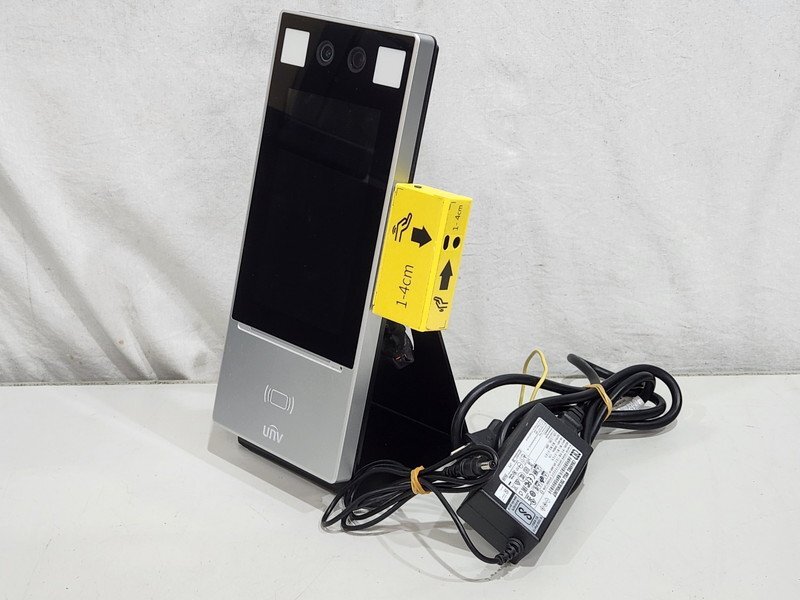 [現状品] unv 顔認証手首温度測定システム OET-213H-BTS1 通電確認のみ