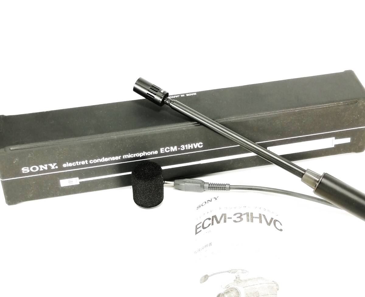 SONY ECM-31HVC コンデンサー マイク ソニー ケース付き 