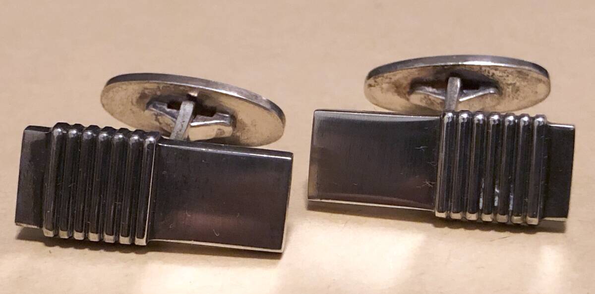 ★GEORG JENSEN (ジョージジェンセン) シルバー製カフリンクス・刻印 925S / 80・ヴィンテージ品★中古品★