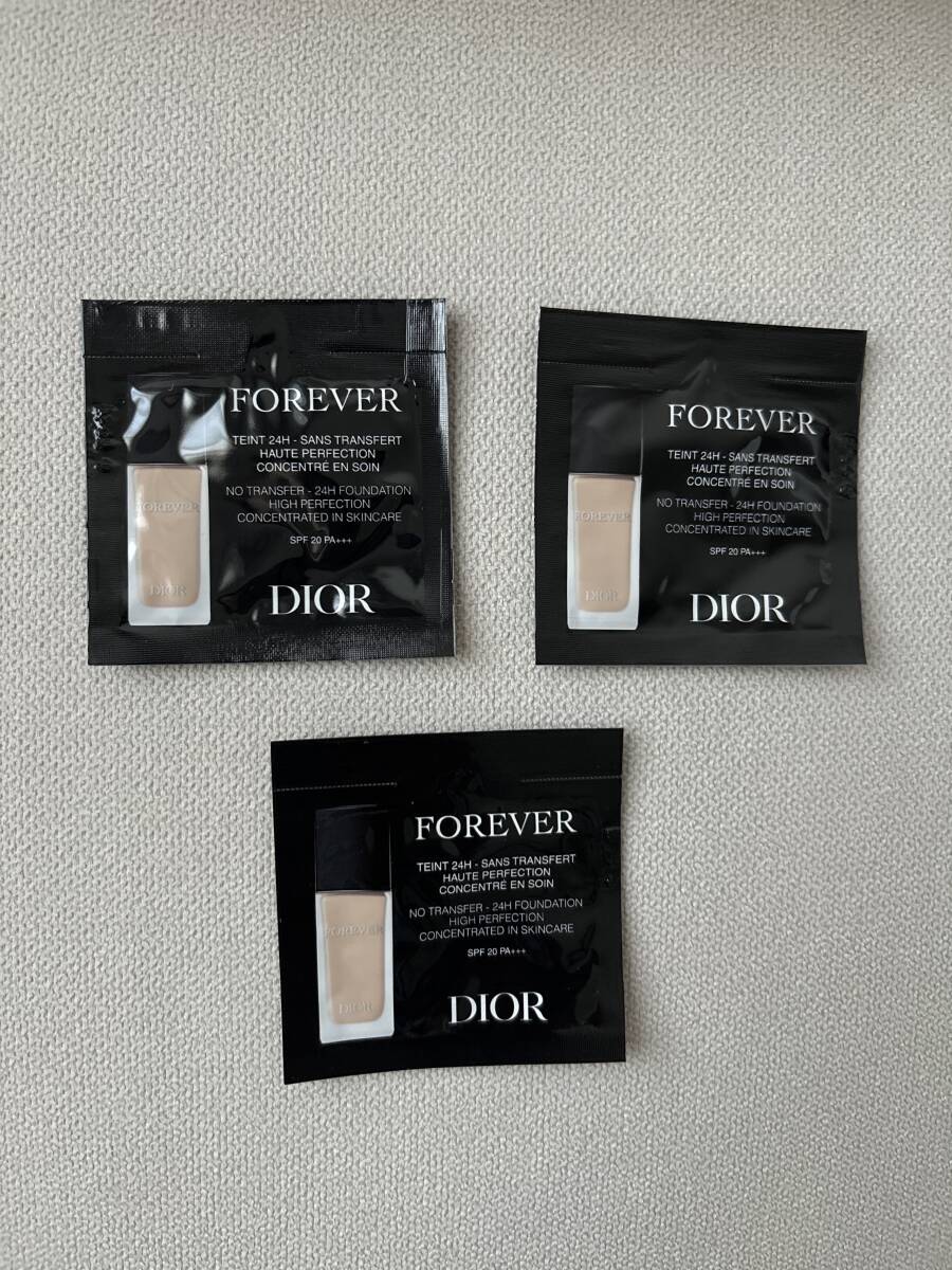 (サンプル) Dior リキッドファンデーション & 下地
