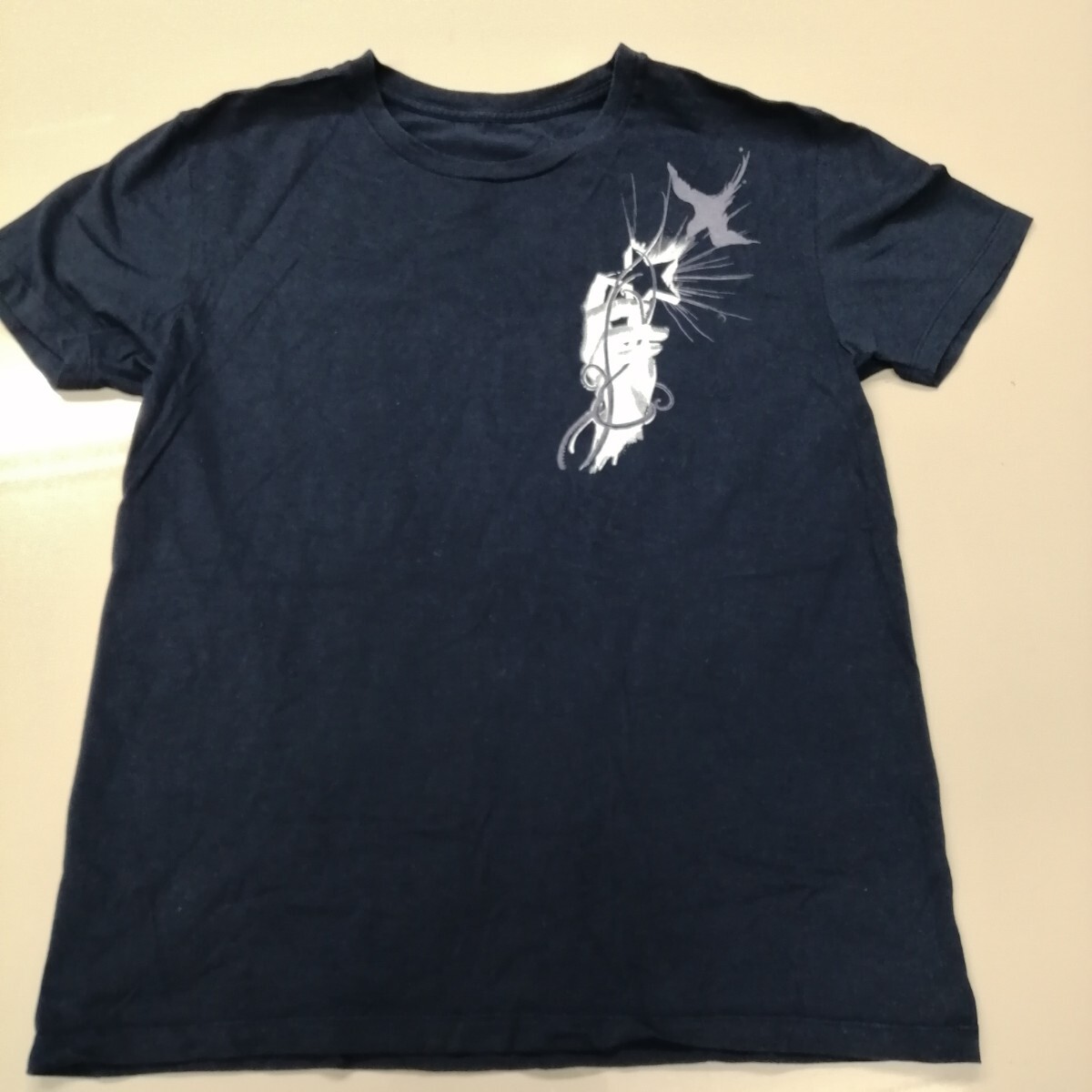 D10 バンドTシャツ　フェスT　メタモルフォーゼ07 ネイビー　METAMORPHOSE リッチーホーティン　ダレンエマーソン　リンドストローム　