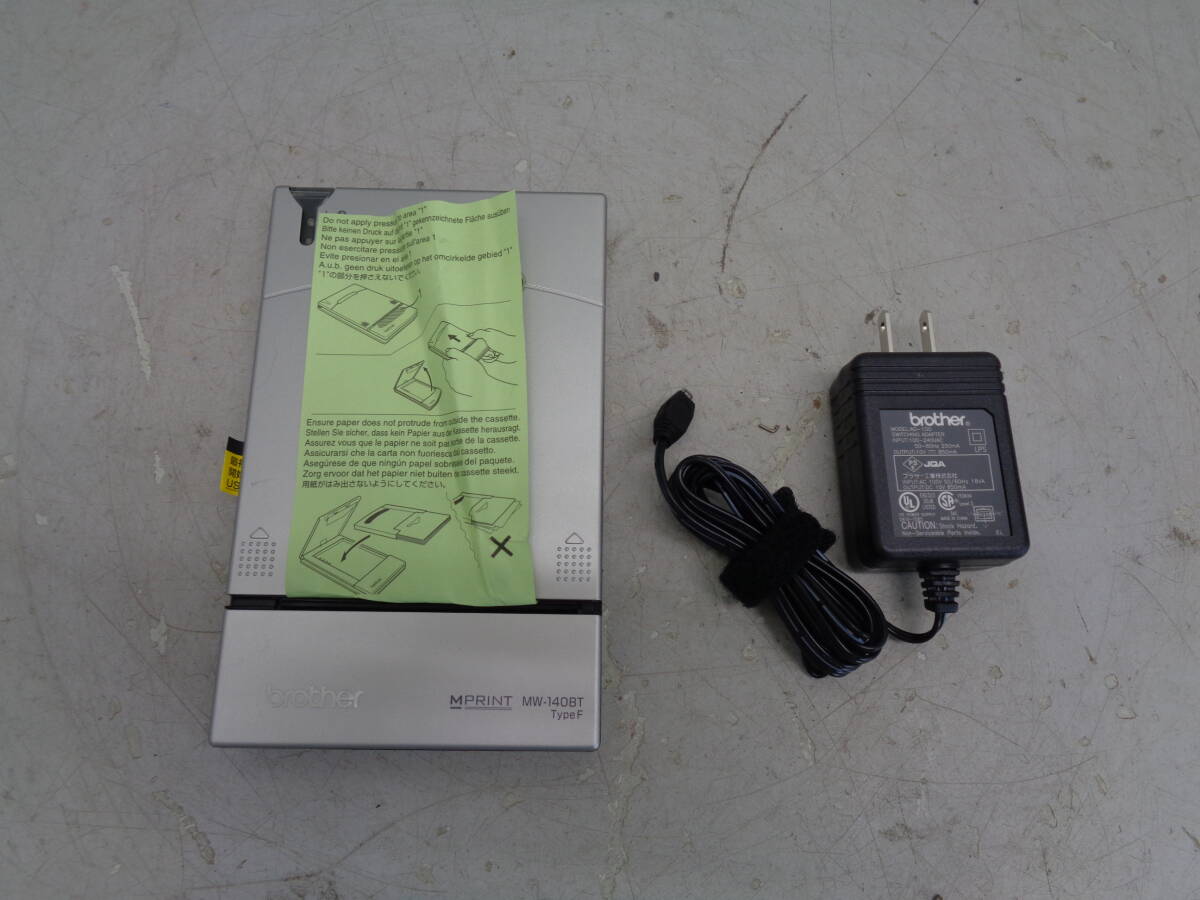 C1652 brother　コンパクトプリンター　MW-140BT TypeF