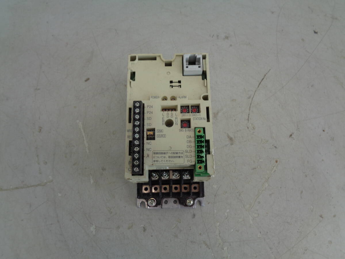 C1610 ★ MITSUBISHI インバーター FR-E520-0.2KN 三菱電機 ミツビシ