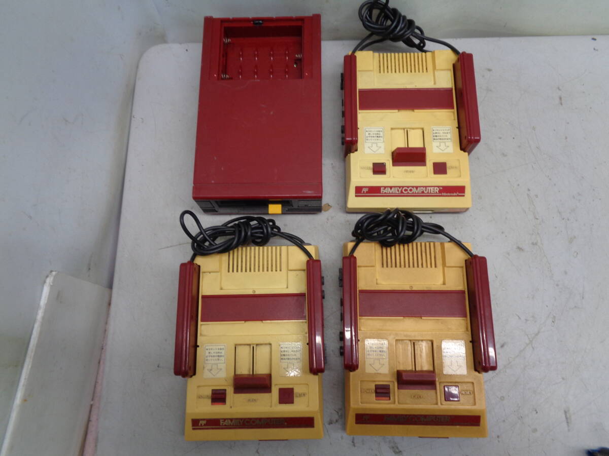 C1669 ファミリーコンピュータ HVC-001 (X3) ディスクシステム HVC-022