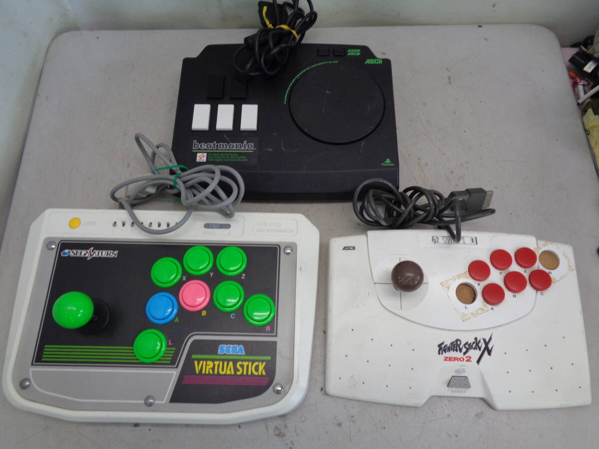 C1676 ゲームコントローラー beat mania / SEGA VIRTVA STICK / FIGHTER STICK X