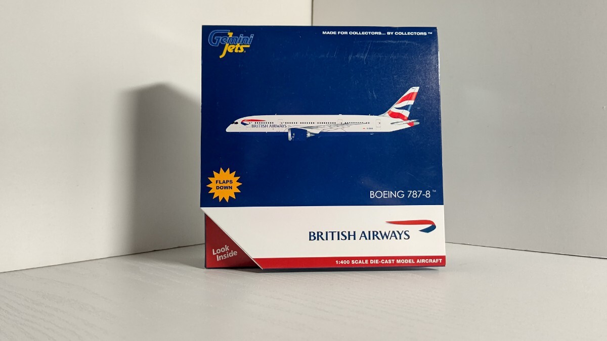 1/400 Gemini Jets ジェミニ ジェッツ BRITI AIRWAYS ブリティッシュエアウェイズ BOEING 787-8 FLAPS DOWN 旅客機 ③