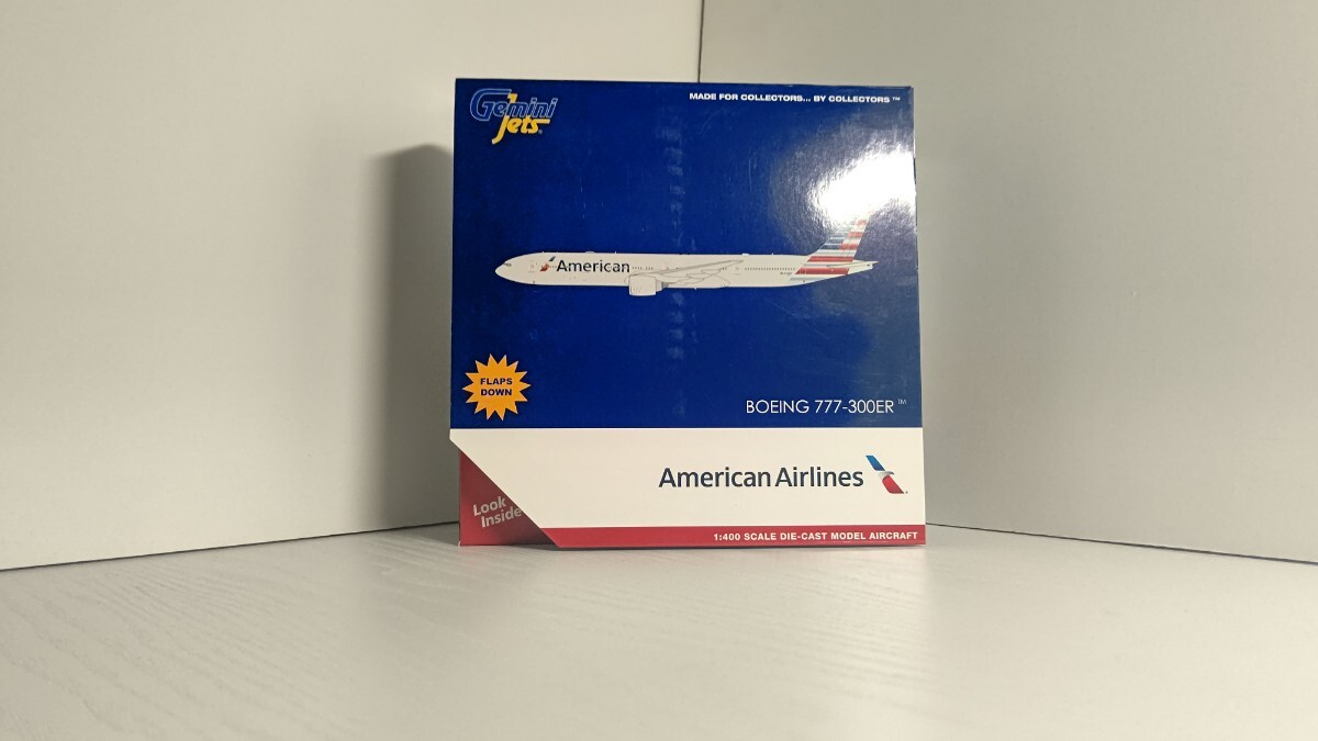 1/400 Gemini Jets ジェミニ ジェッツ American Airlines アメリカン航空 BOEING 777-300ER FLAPS DOWN 旅客機