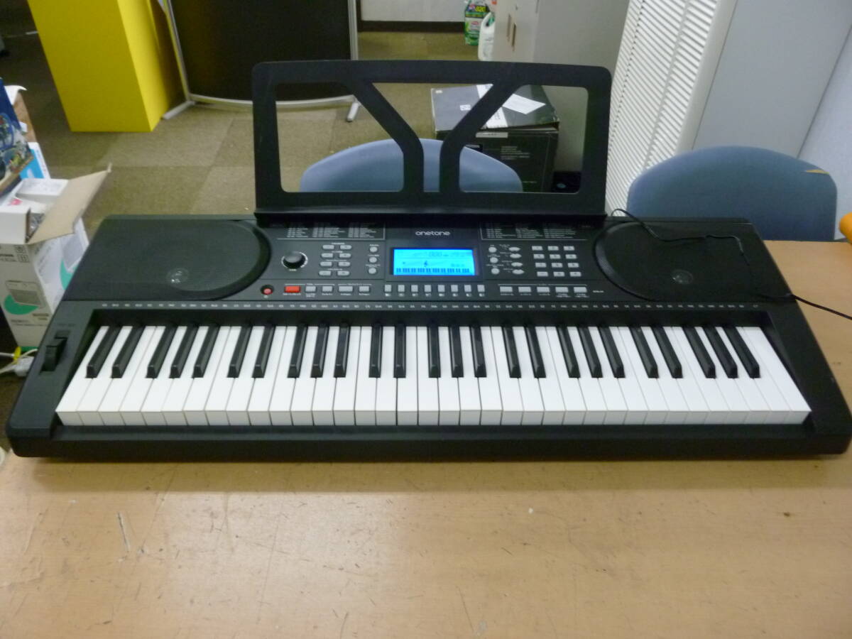 中古アダプター他社品　キョーリツコーポレーション　ELECTRONICKEYBOARD　ONETONE　OTK-61【N-144】送料無料（北海道・沖縄・離島を除く）