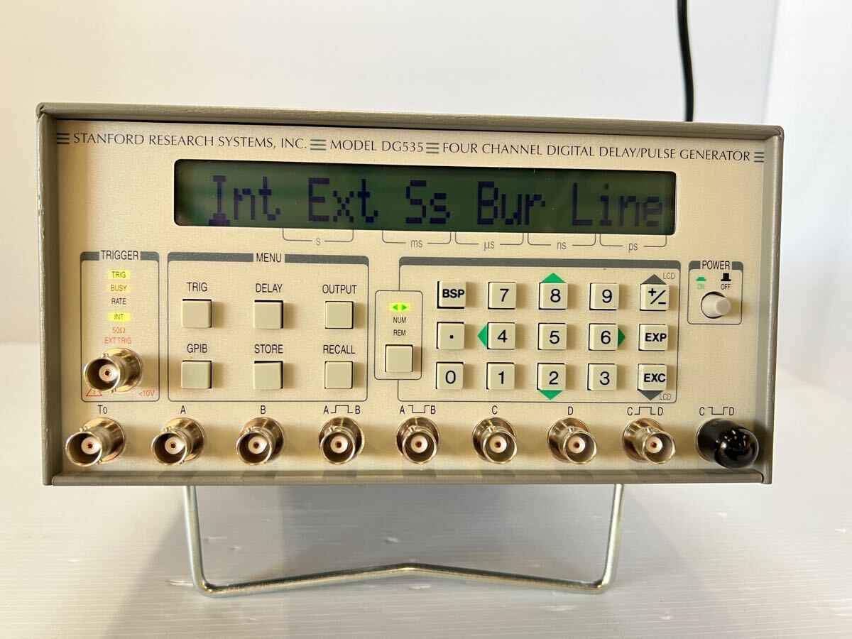 DG535型 Stanford Research Systemsデジタル遅延パルス発生器